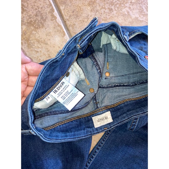 Hudson Collin Flap Skinny Ankle Jeans 24 - Picture 4 of 4
